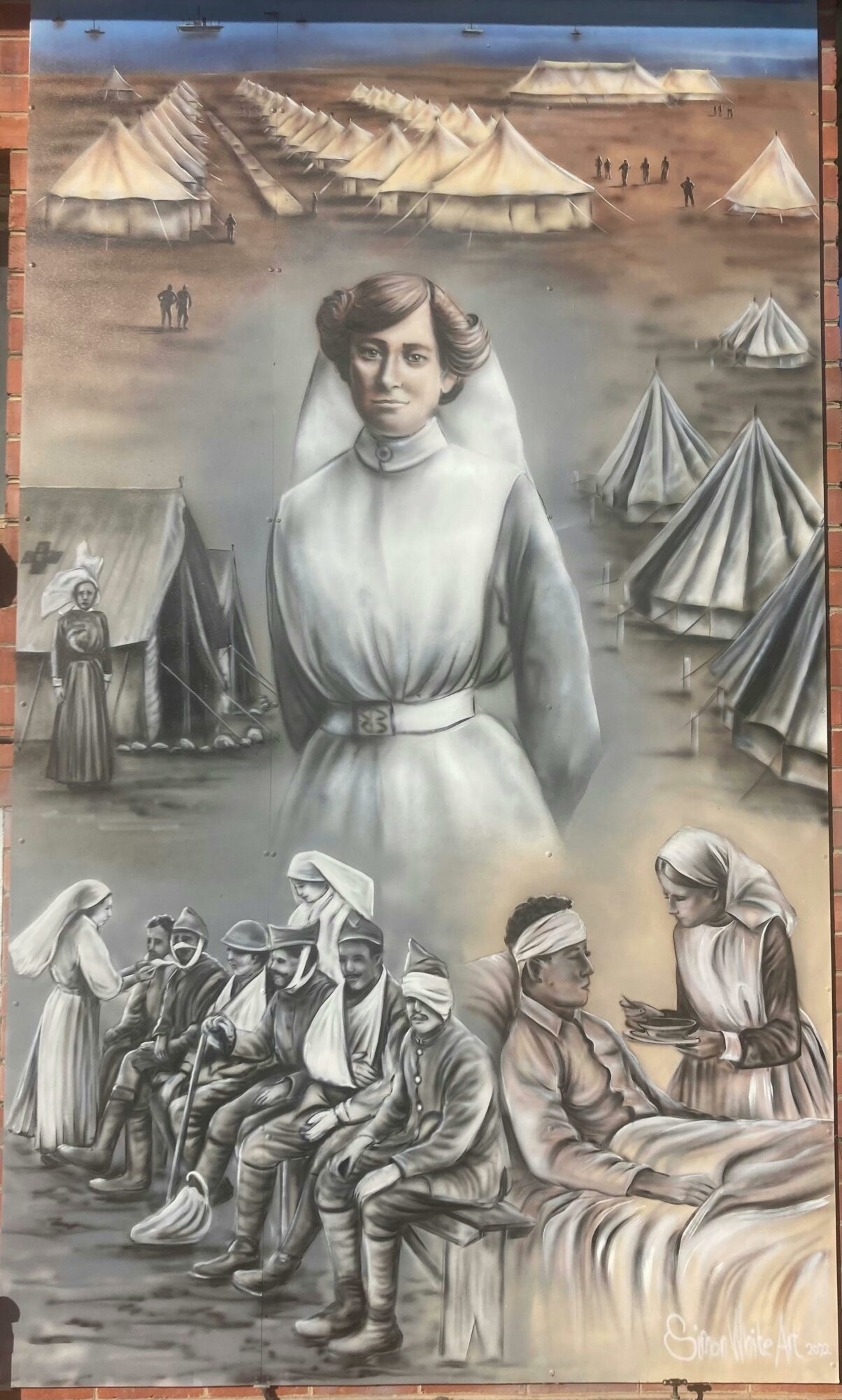 Ivy Bartlett mural Ivy Bartlett mural