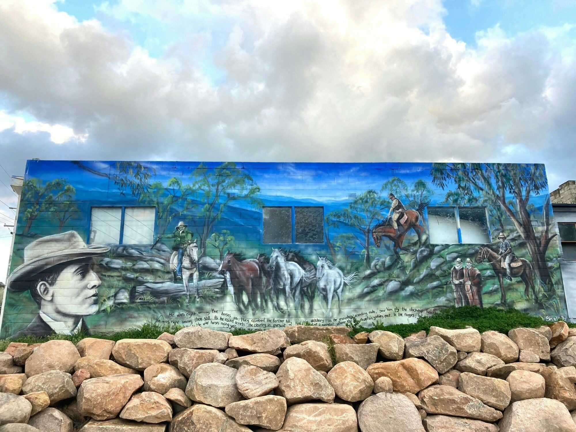 Corryong Mural Art