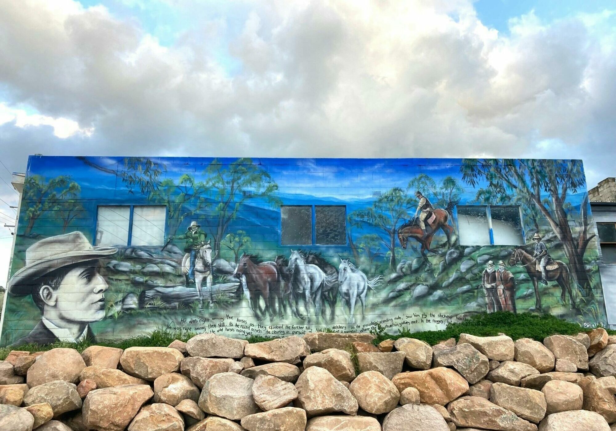 Corryong Mural Art